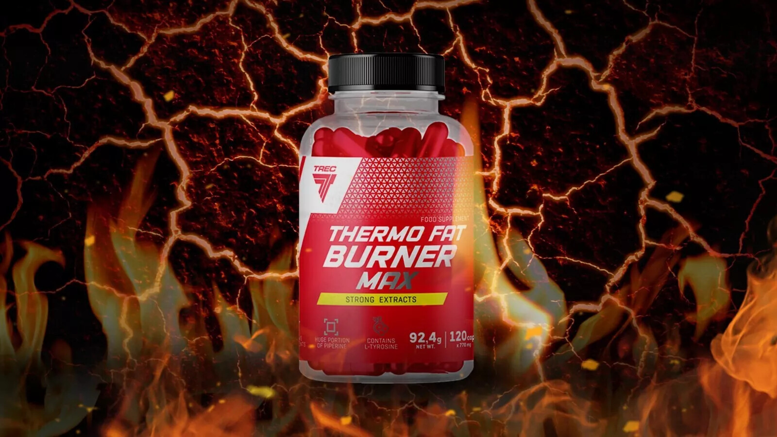 Trec Nutrition THERMO FAT BURNER -Thermogenic Fat Reduction Weight Loss Slimming