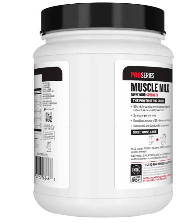 Muscle Milk Pro Series Protein Powder Strawberry 2LB