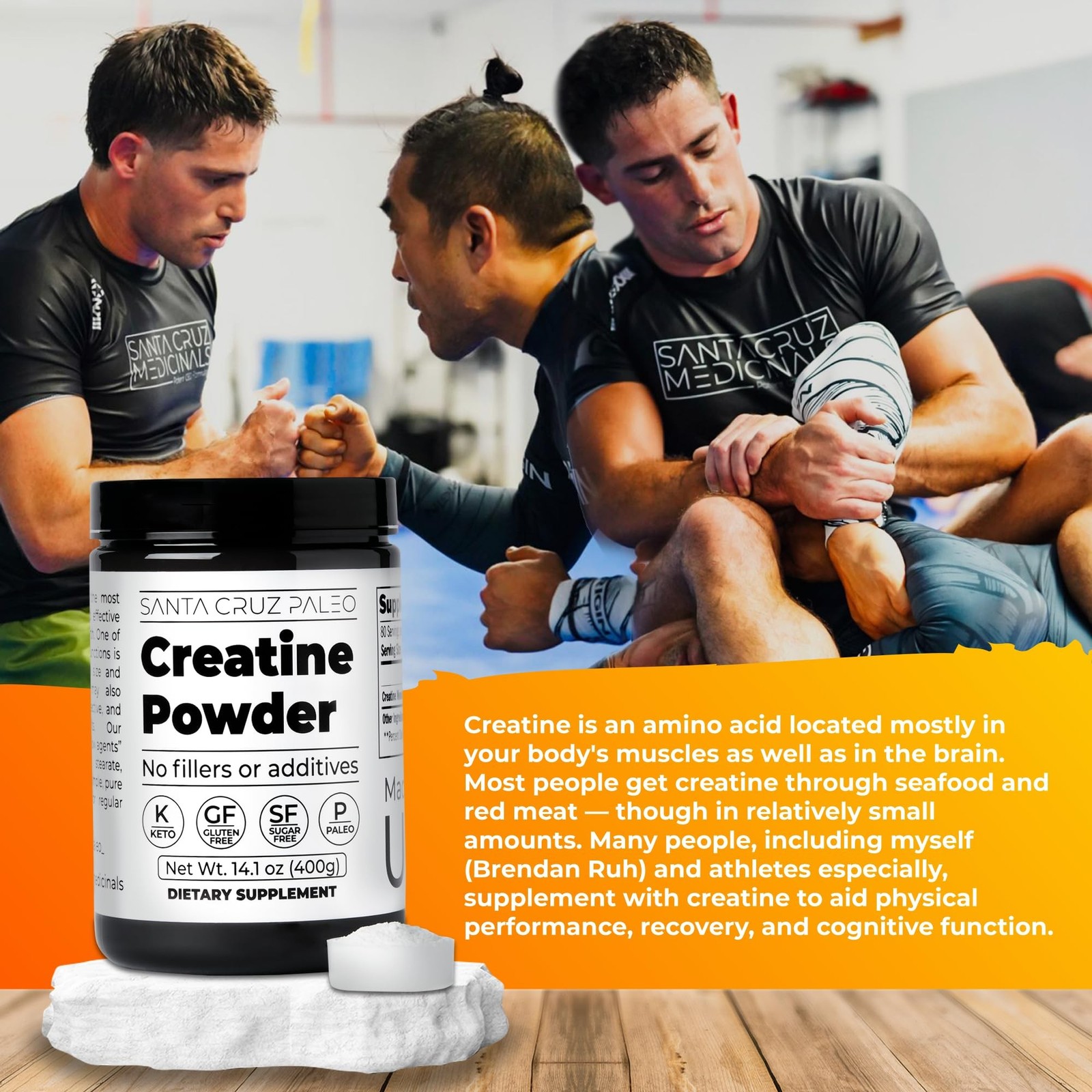 Santa Cruz Paleo – Creatine Powder – 400g