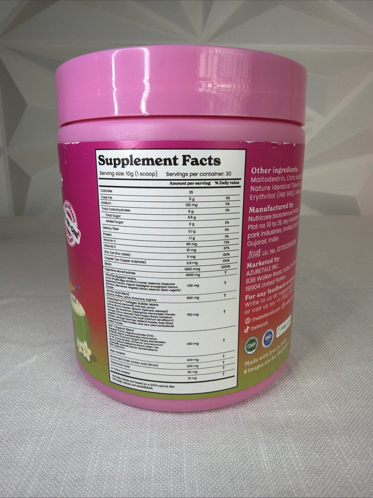BetterAlt Creatine+ for women