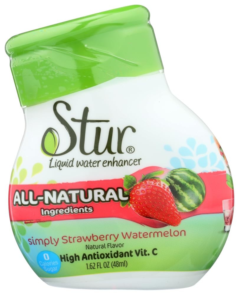 Stur – Strawberry Watermelon – Liquid Water Enhancement, 1.42 Ounce Bottle…