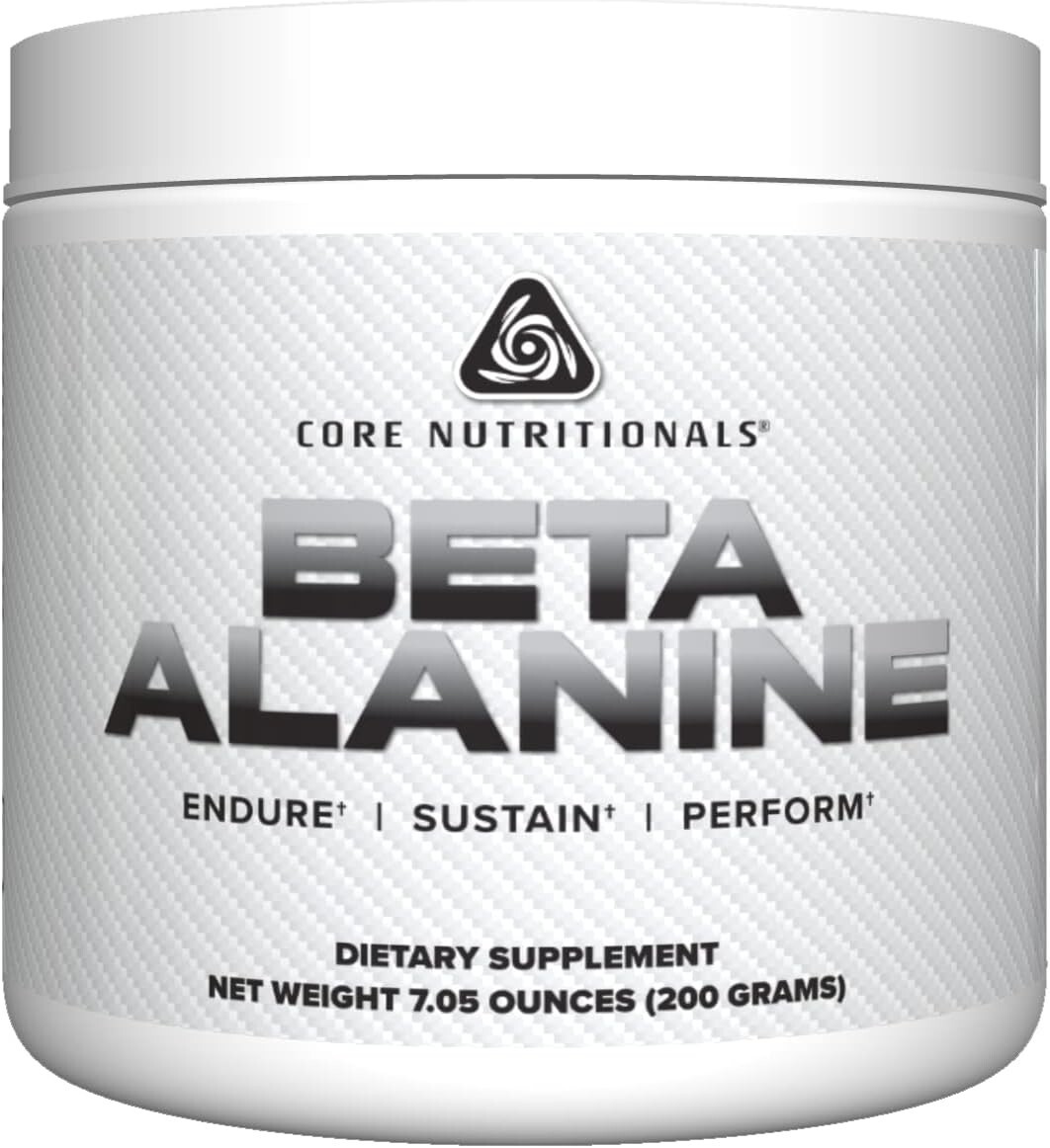 Core Nutritionals Beta Alanine Daily Muscle Building and Recovery -62 Servings
