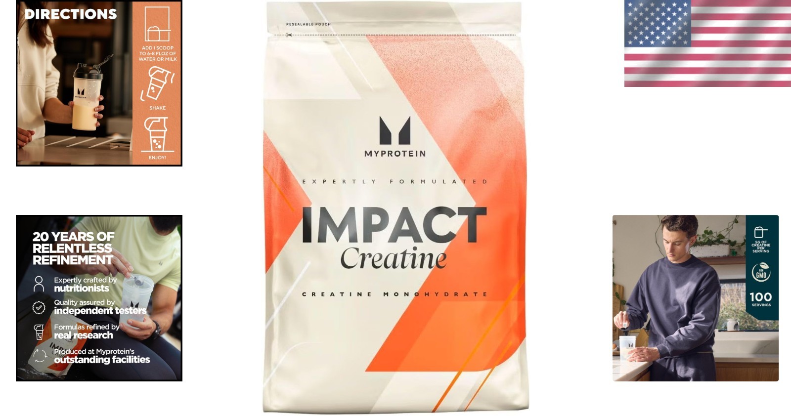 Pure Unflavored Creatine Monohydrate Powder – 200 Servings for Peak Performance