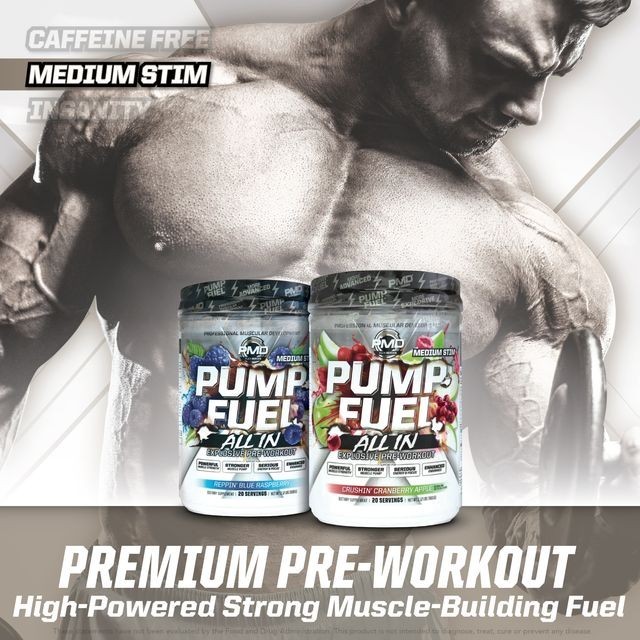 Pump Fuel ALL IN Insanity Ultimate Muscle Pump Supplement & Pre Workout Powder