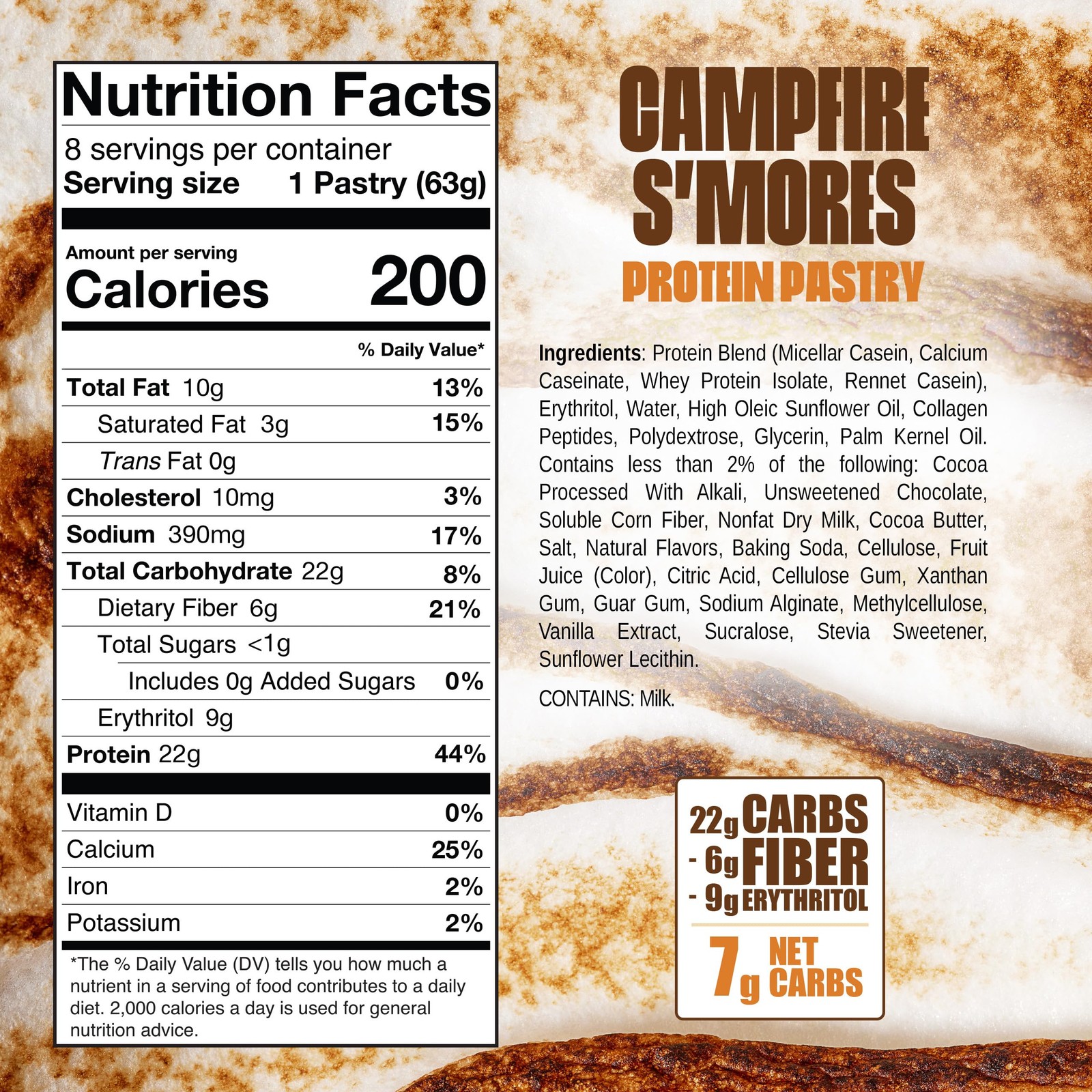 Legendary Foods 22G Protein Pastry 0G Added Sugar Carb Gluten Conscious Keto
