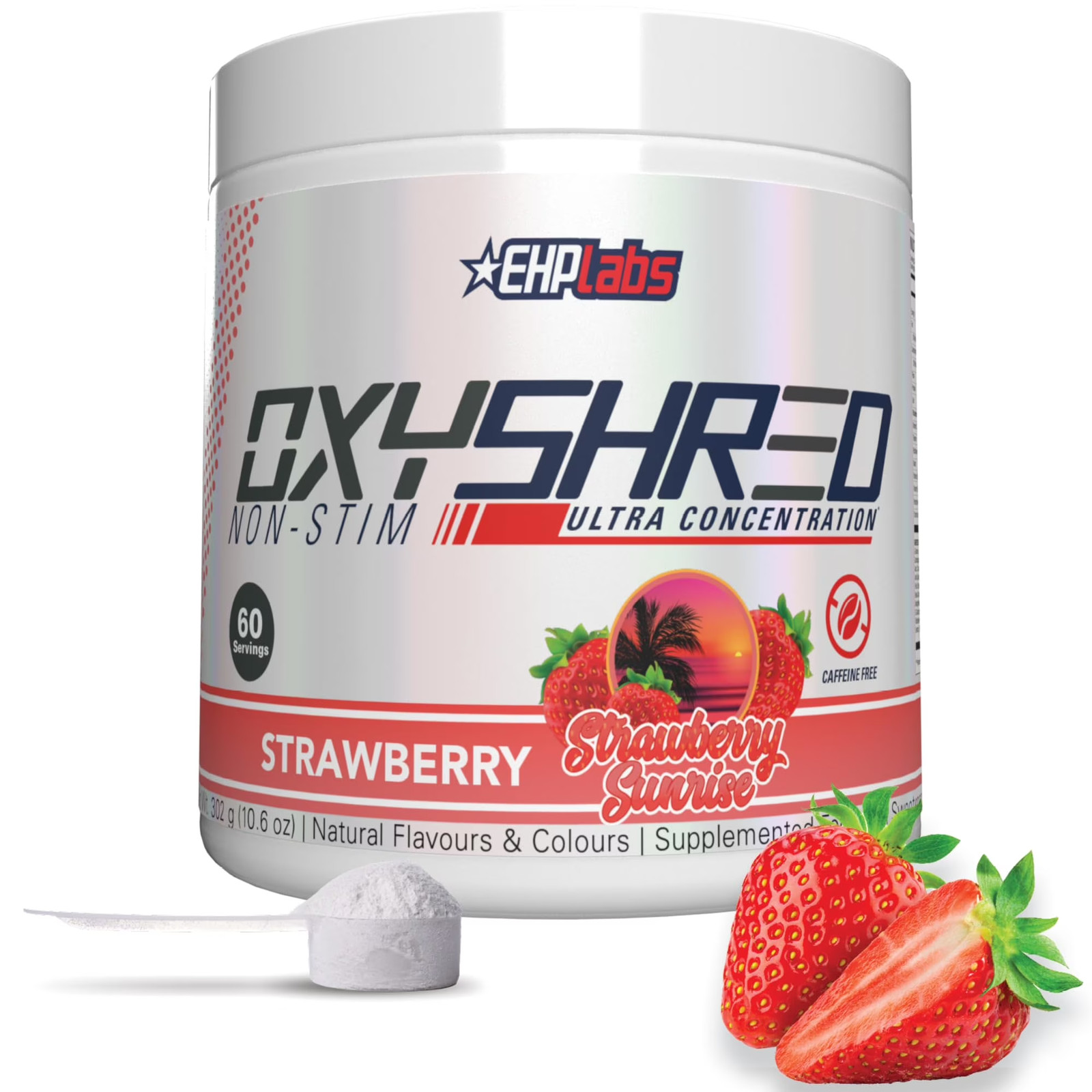 Oxyshred Non Stimulant Pre Workout Powder – Stim Free, Caffeine Free Preworkout