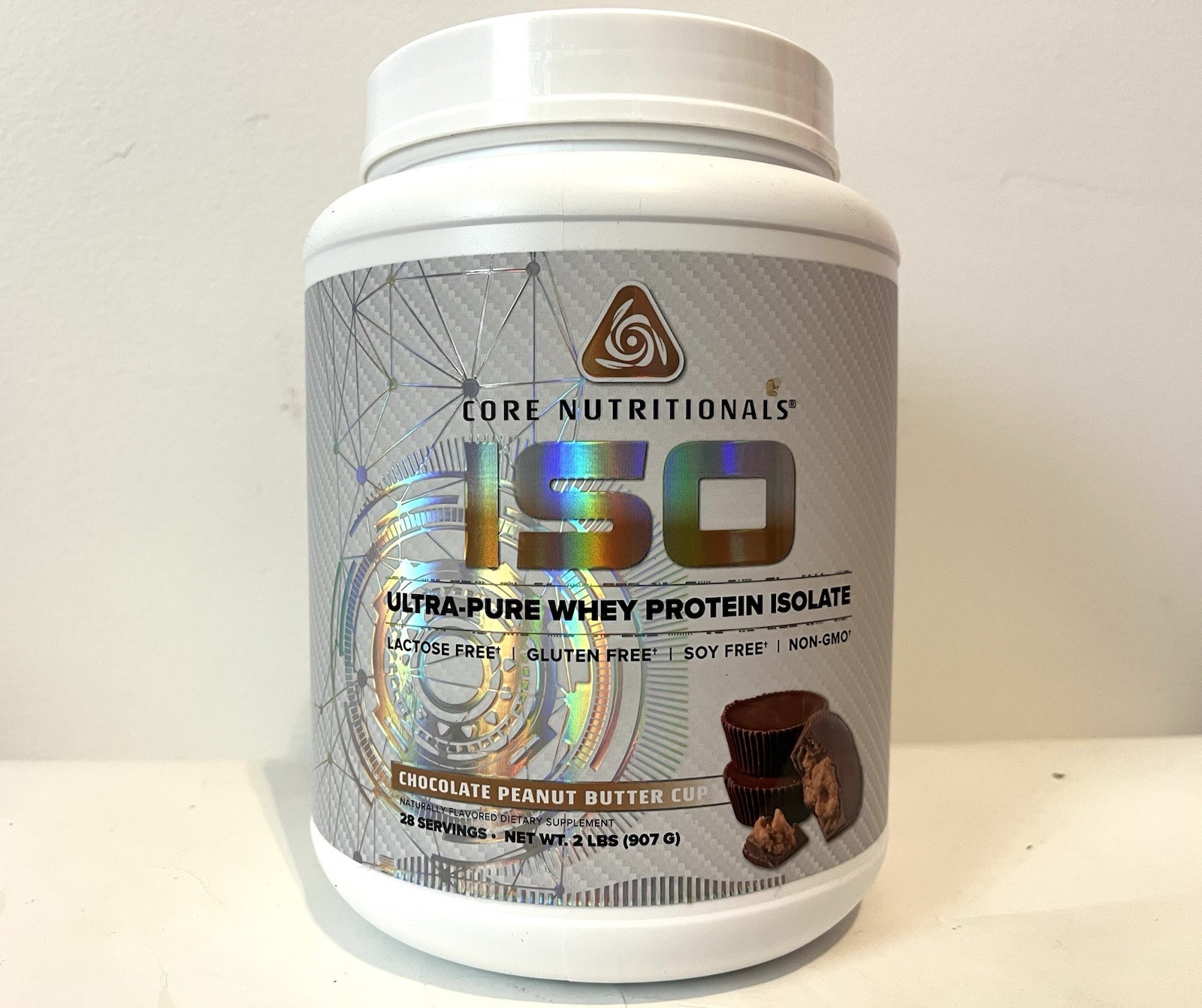 Core Nutritionals ISO Whey Protein Isolate ,2 Lbs ( Chocolate Peanut Butter)