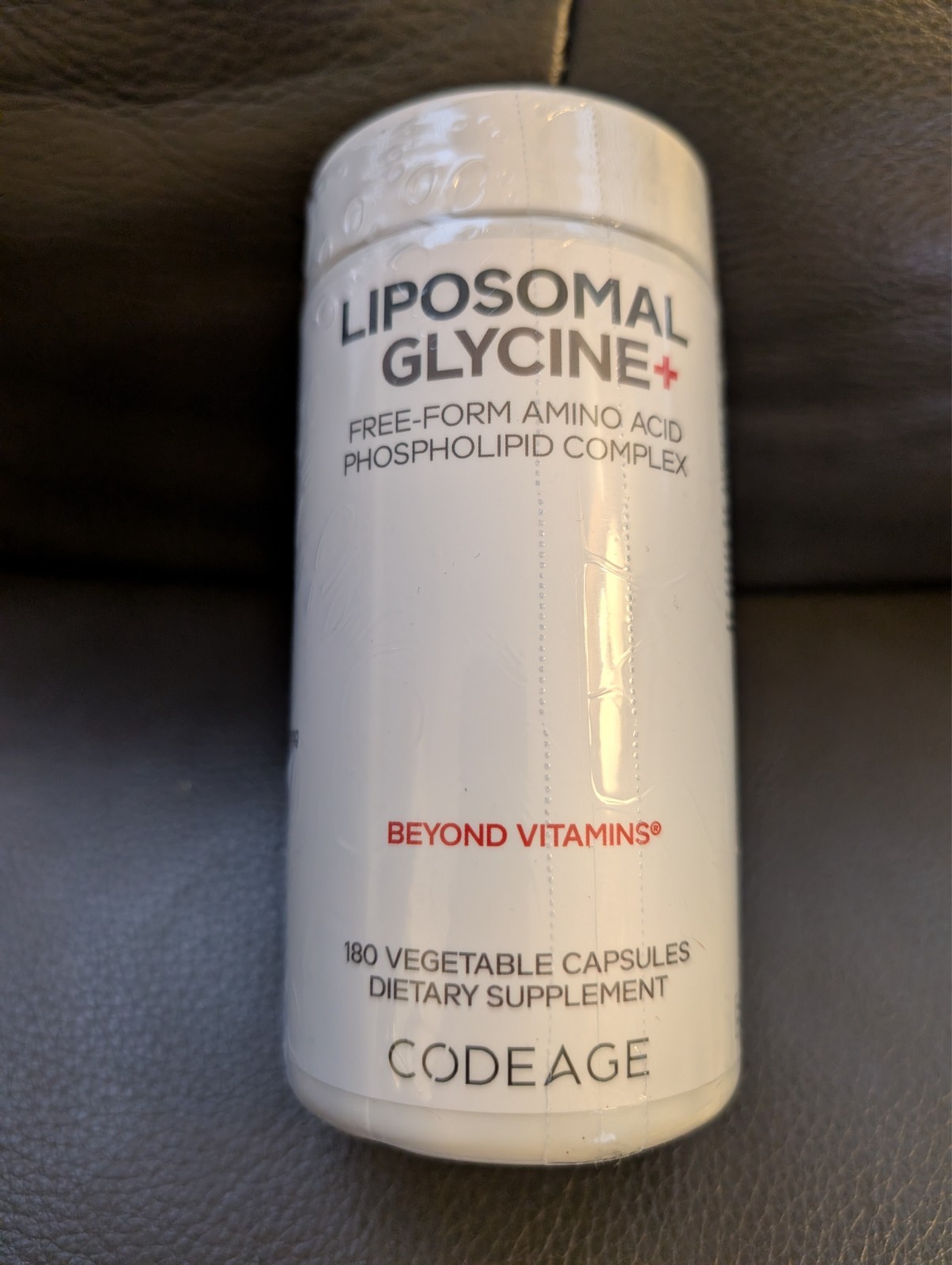 Liposomal Glycine+ Supplement – 180 Vegetable Capsules (60 Servings)