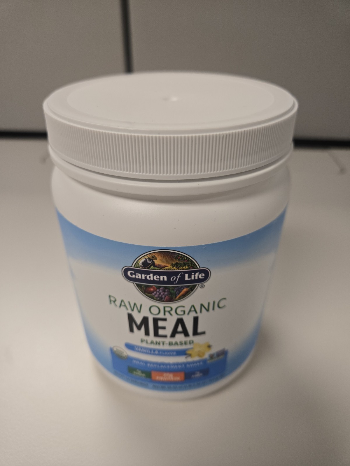 Garden of Life Raw Organic Meal Protein Powder, 1lbs – Vanilla