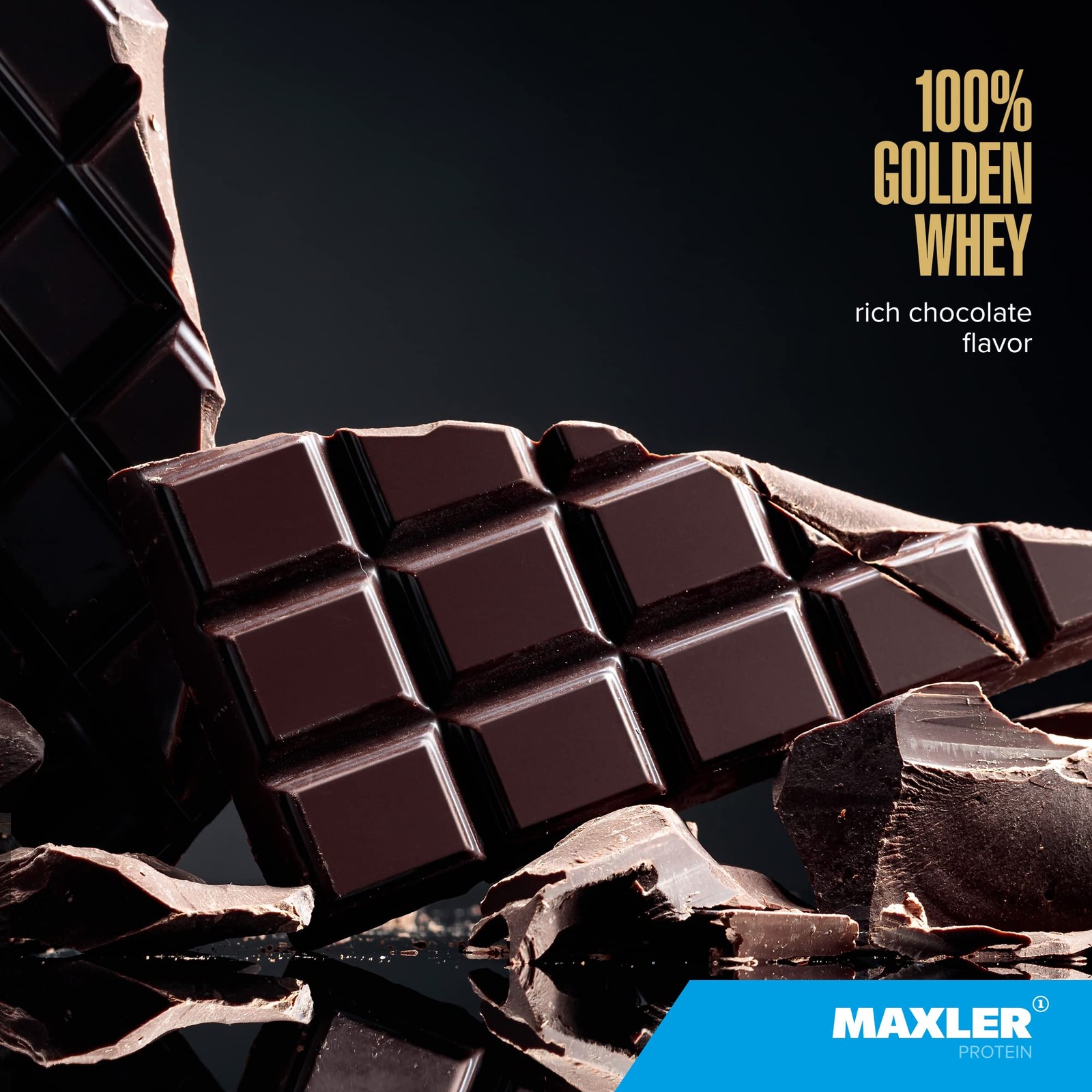 Maxler 100% Golden Whey Protein 22g of Protein per Serving Whey Protein Pow…