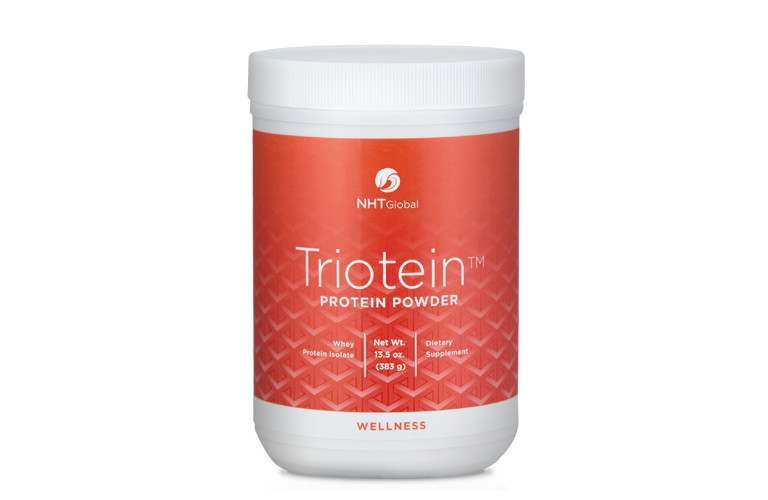 NHT Global Triotein Protein Powder 13.5 oz Lactose-Free Whey Antioxidant NEW