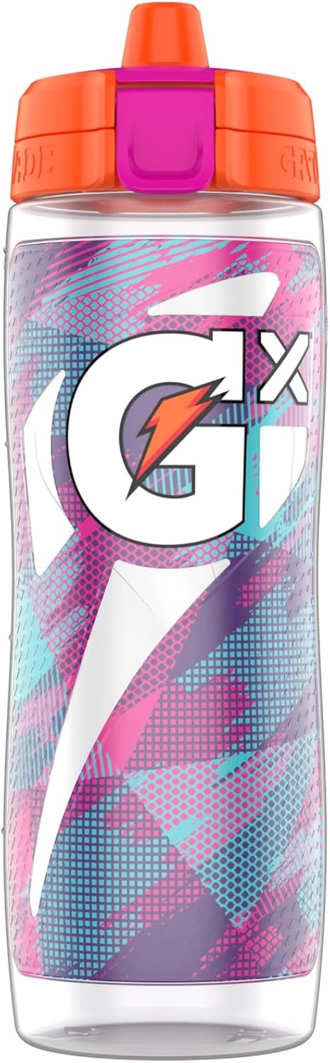 Gatorade Glitched Berry Gx Bottle w/Gx Pods 30 Ounces, Glitch
