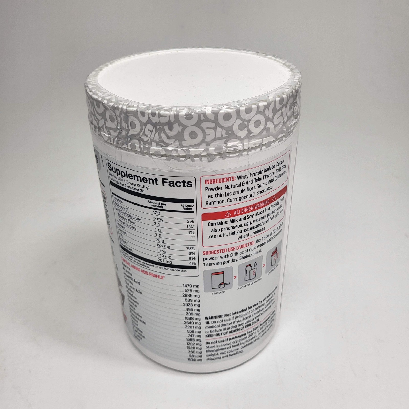BASIC Basic Whey Isolate Zero-fat High-quality Protein Chocolate 2lbs Bb 12/27 2