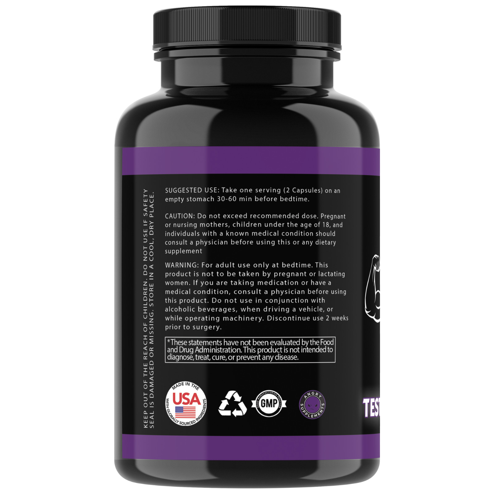 Test Booster Monster Test, Monster PM and Apple Cider Vinegar Beet Root
