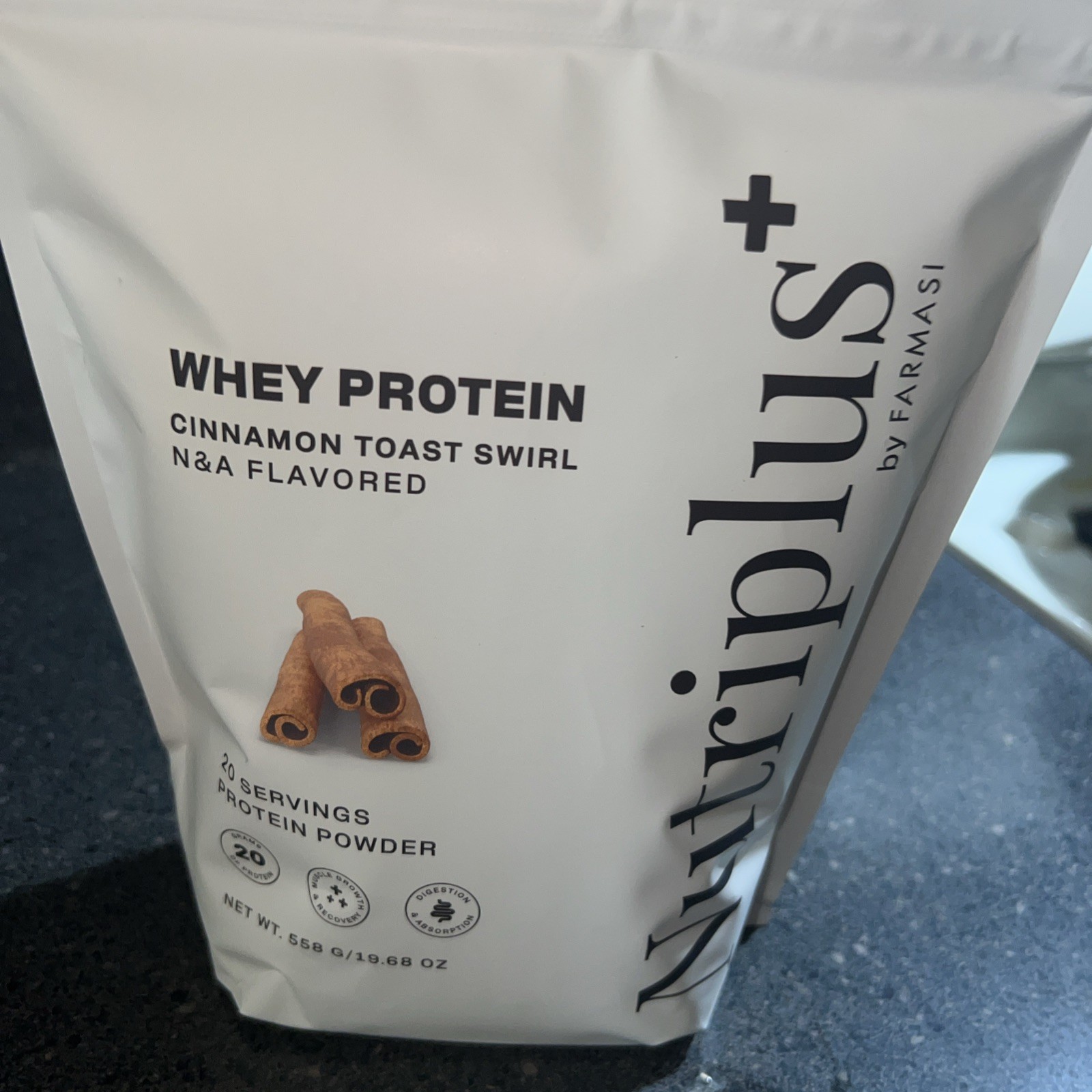 Whey Protein Cinnamon Toast Swirl Nutriplus