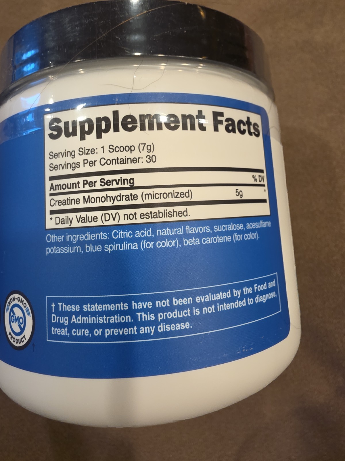 Nutricost Creatine Monohydrate Powder Tropical Lime