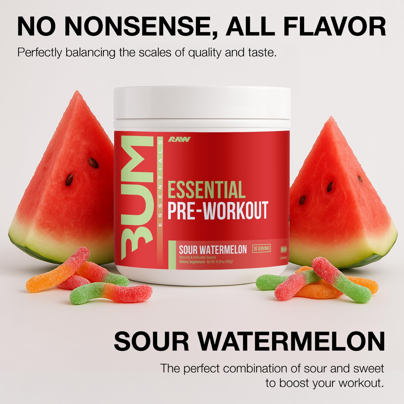 Raw Essential Powder – Sports Nutrition Supplement For Men –