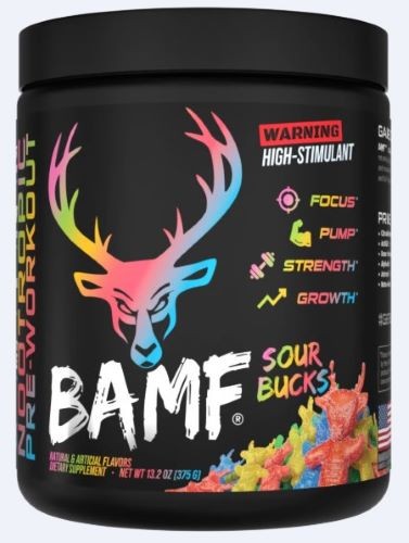 BUCKED UP BAMF HIGH STIMULANT NOOTROPIC PRE-WORKOUT Energy Pump Focus 30 Serving