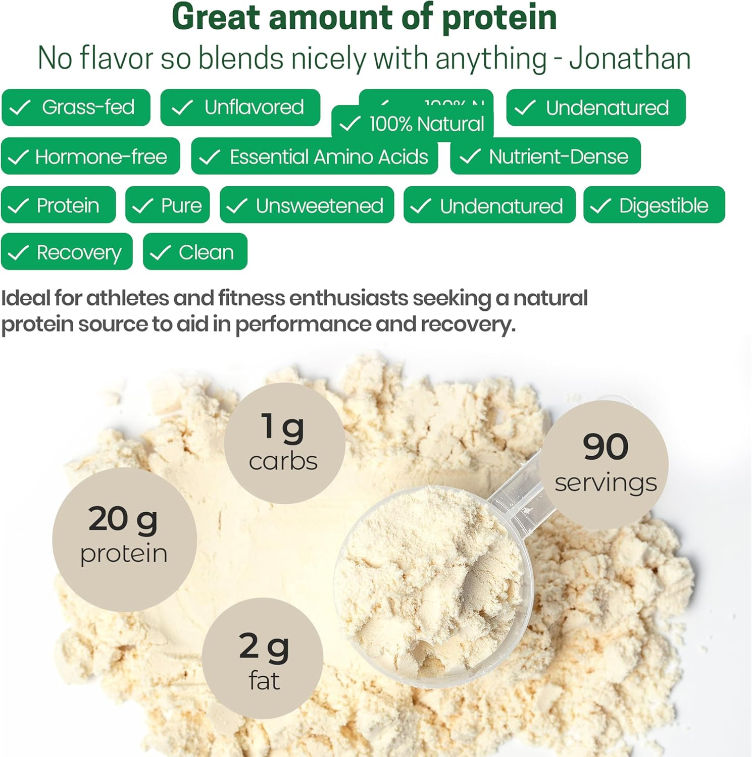 Grass-Fed Whey Protein Concentrate – Clean Whey Protein Powder from New Zealand