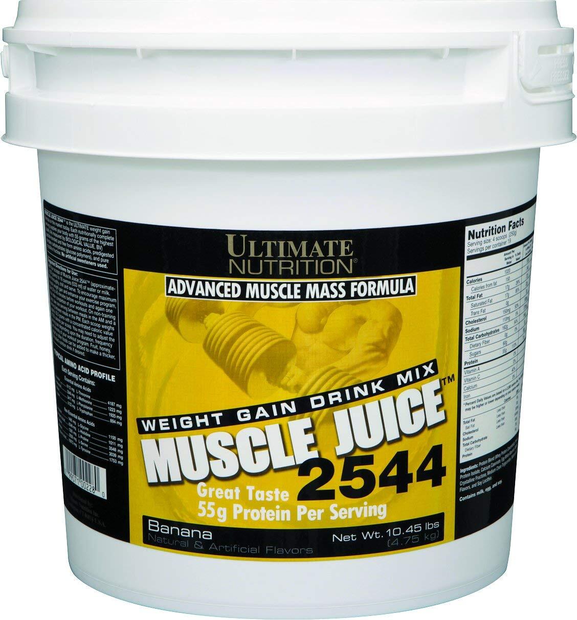 Ultimate Nutrition Muscle Juice 2544, Lean Muscle Mass Classic Gainer