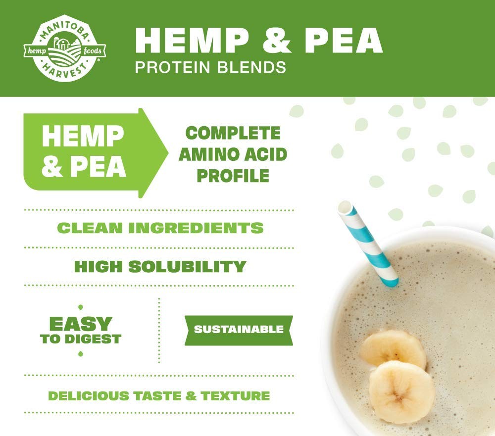 Manitoba Harvest Hemp Yeah Organic Plant-Based Protein Powder 20G Of Complete