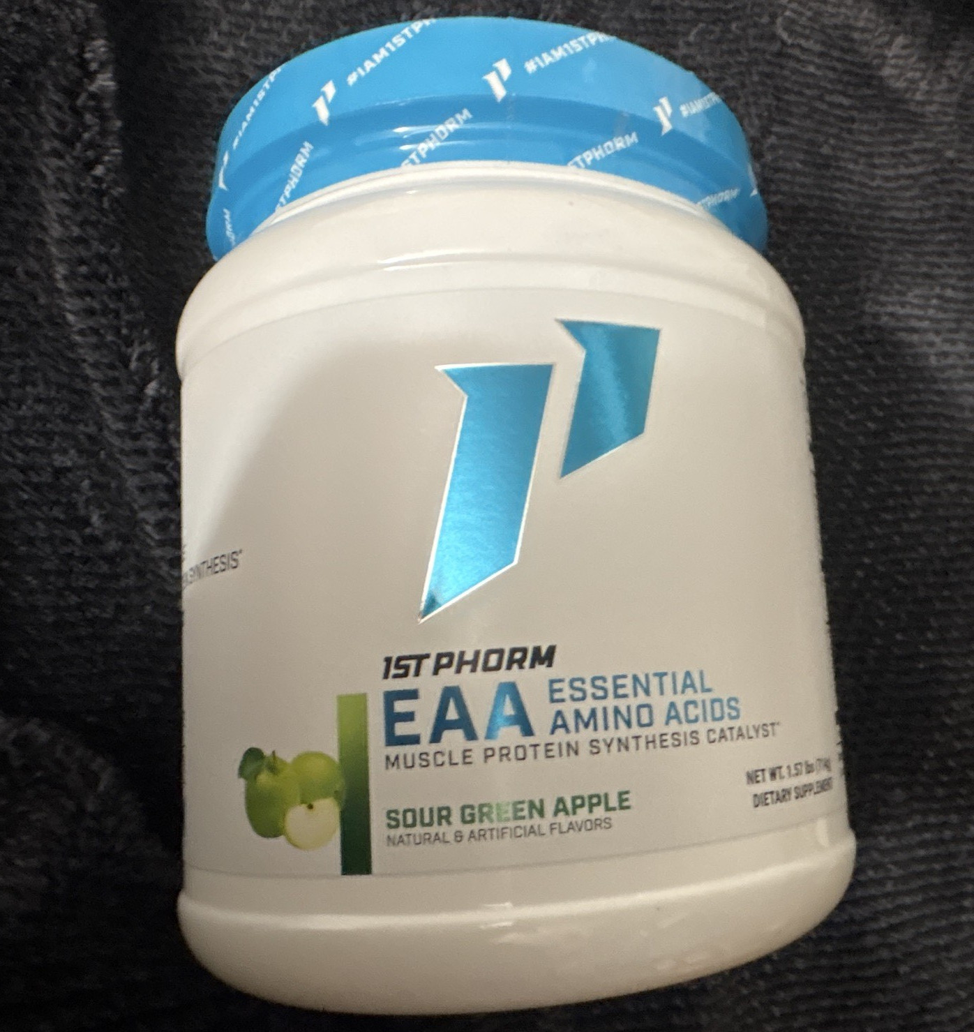 1st Phorm EAA Essential Amino Acids Powder Vegan Sour Green Apple