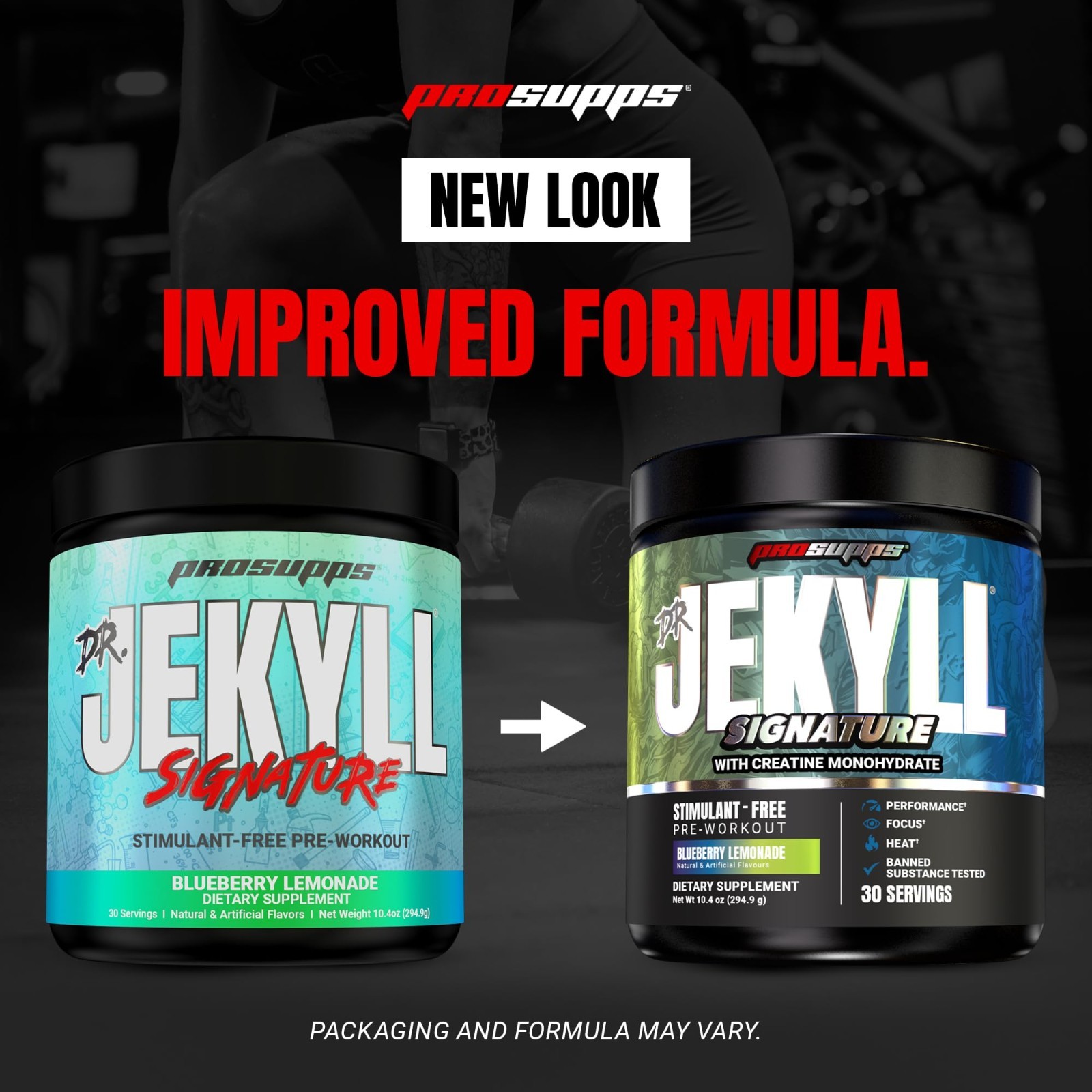 Stim-Free Pre Workout Powder with Creatine | Focus & Endurance Boost | 30 Servin