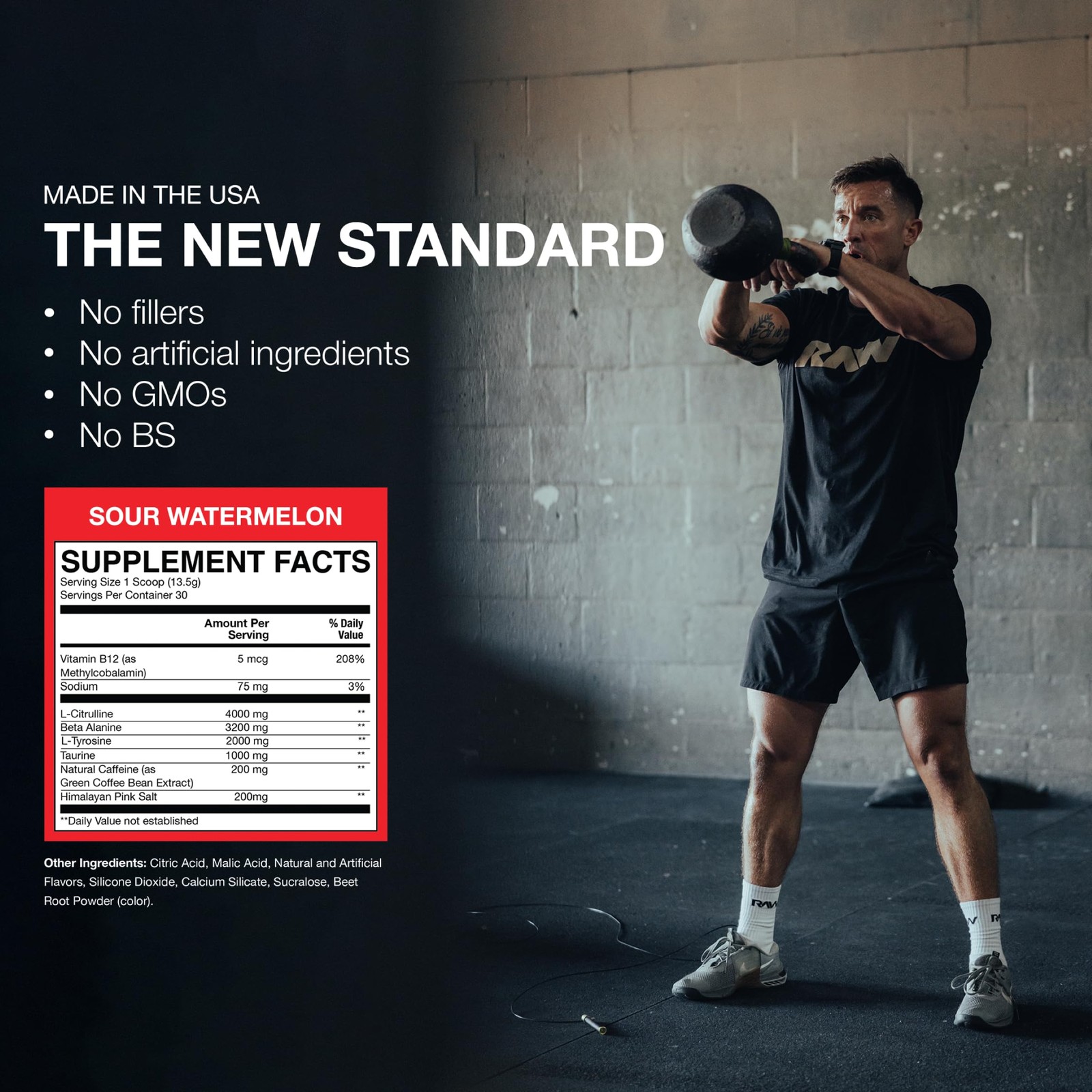 Raw Essential Powder – Sports Nutrition Supplement For Men –