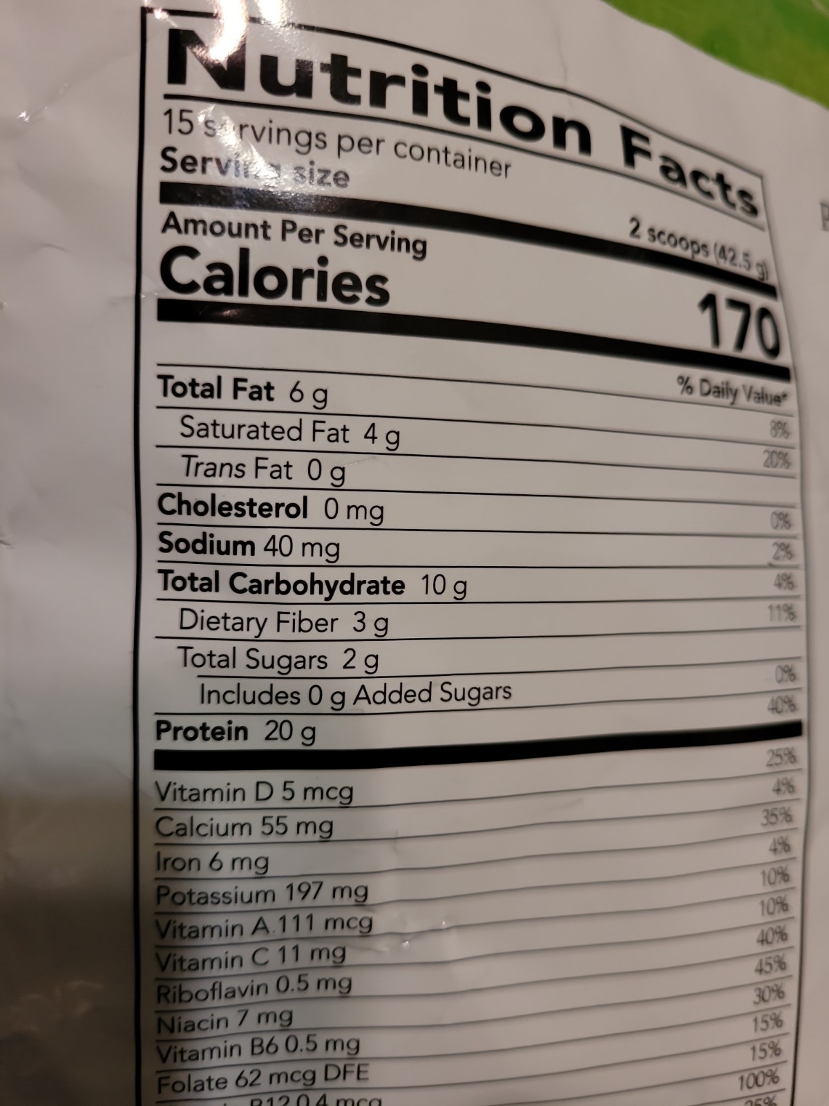 Young Living Essential Oils Power Meal Vegan Meal Replacement