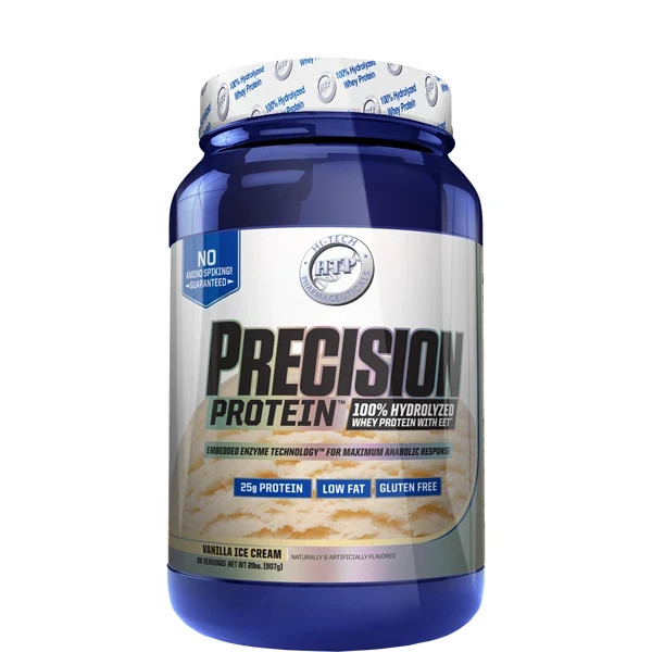 PRECISION PROTEIN BY HI TECH, VANILLAs 2 lbs (908 g)
