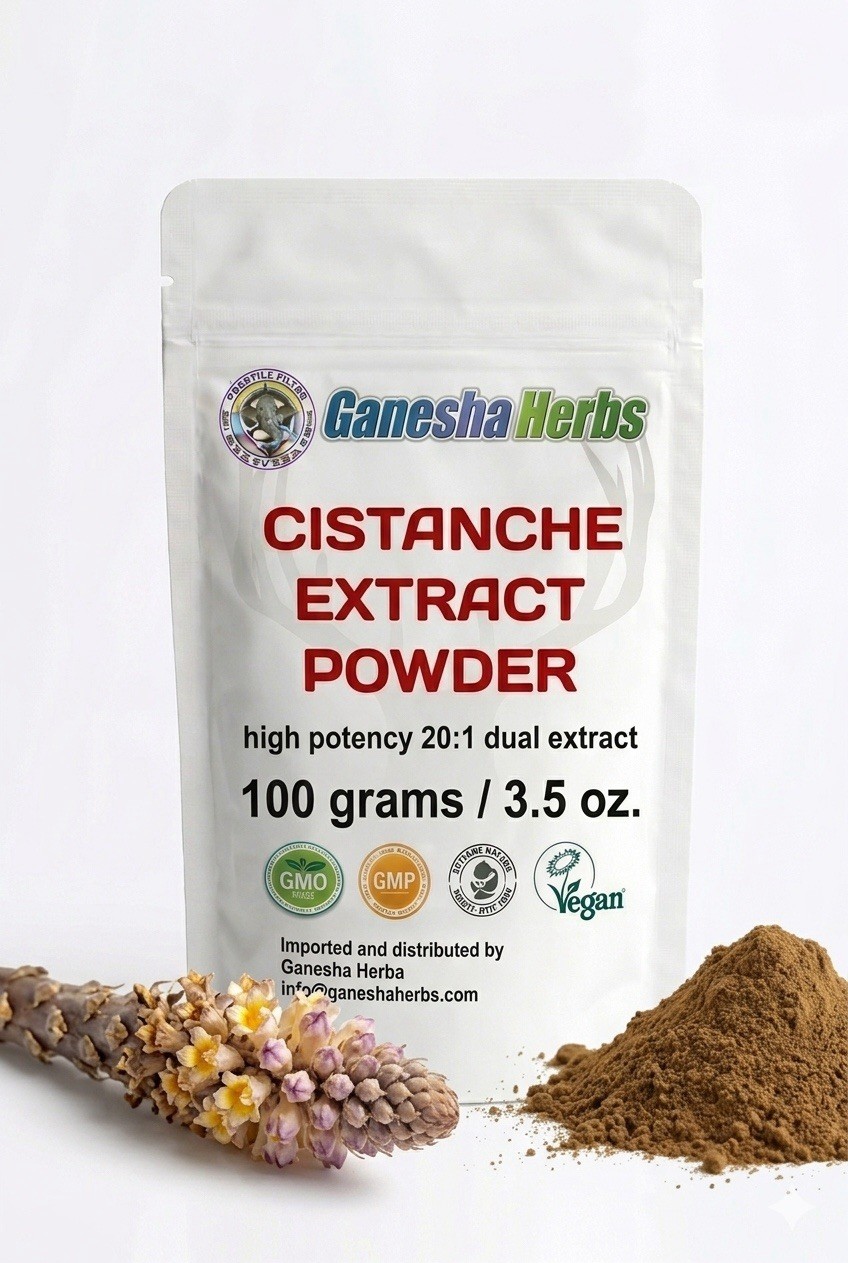 CISTANCHE TUBULOSA 10:1 EXTRACT POWDER 100 grams 100% pure & organic