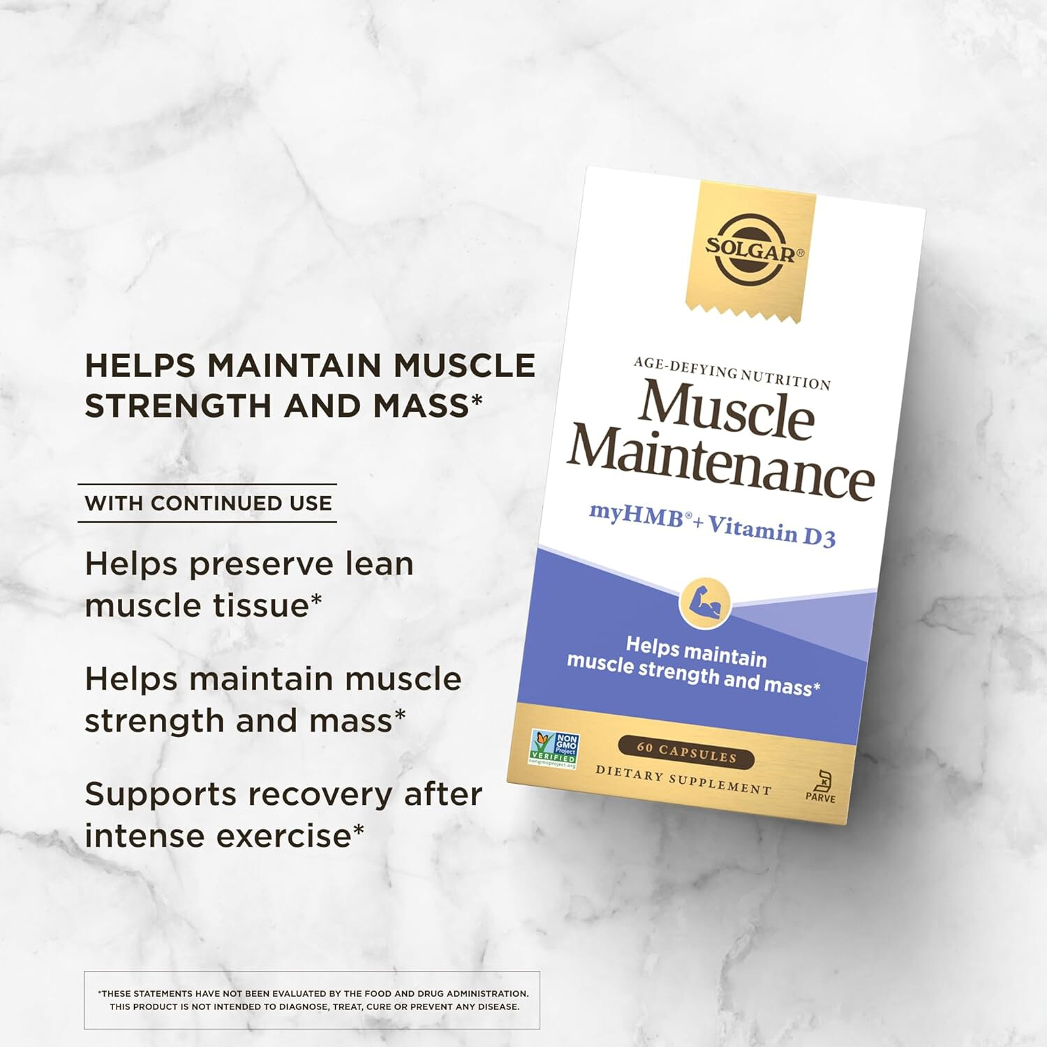 Solgar Muscle Maintenance, 60 Capsules