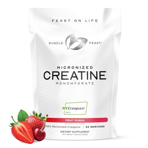 Creapure Micronized Creatine Monohydrate Powder 250g Vegan