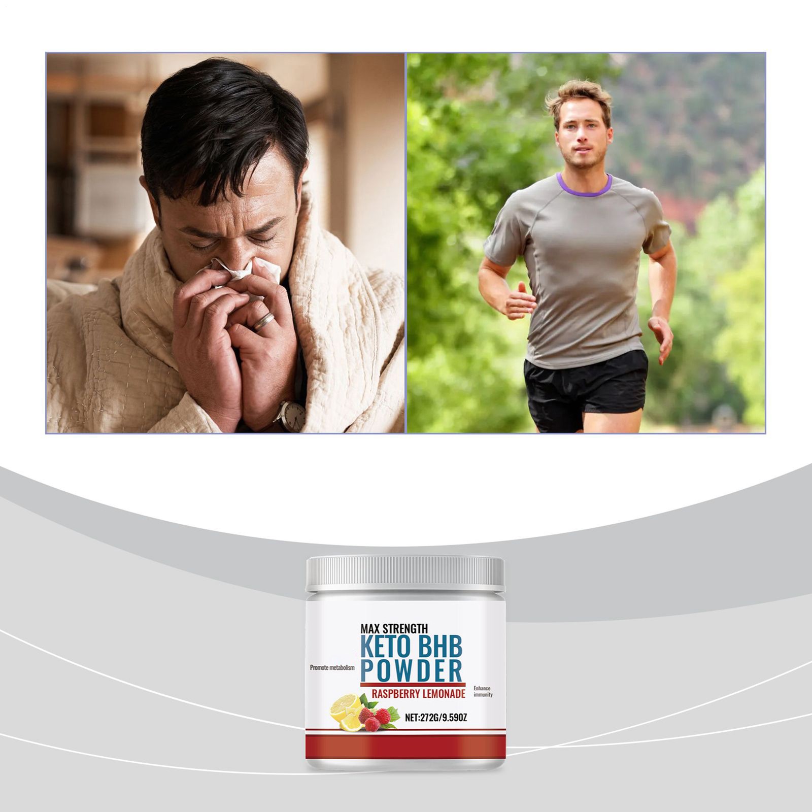 Dr. Boz Keto BHB powdered – Raspberry Lemonade Electrolyte Powder Boosts Energy