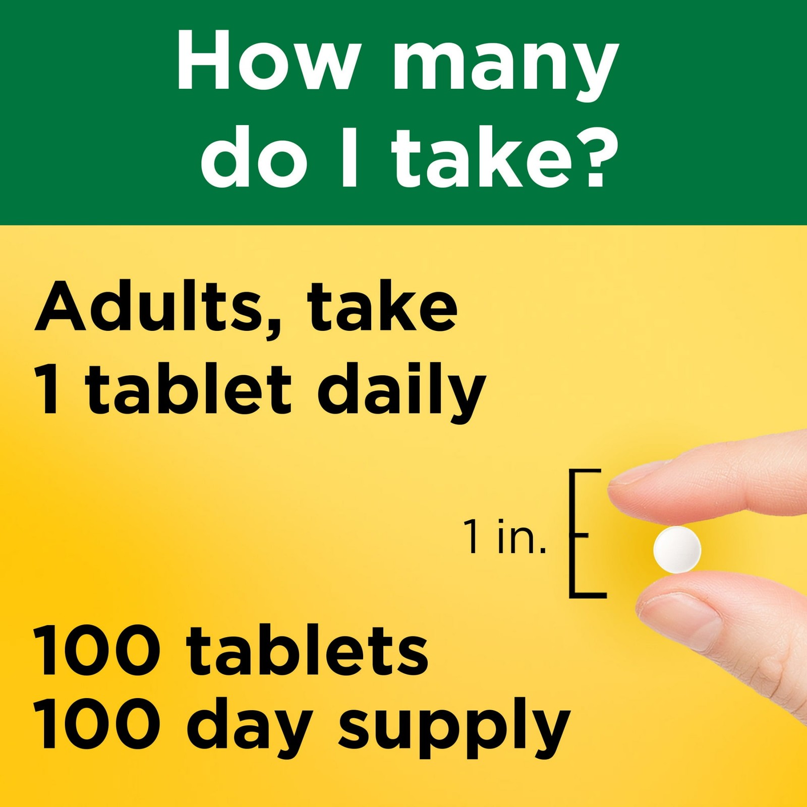 Nature Made Zinc 30 mg , 100 Tablets