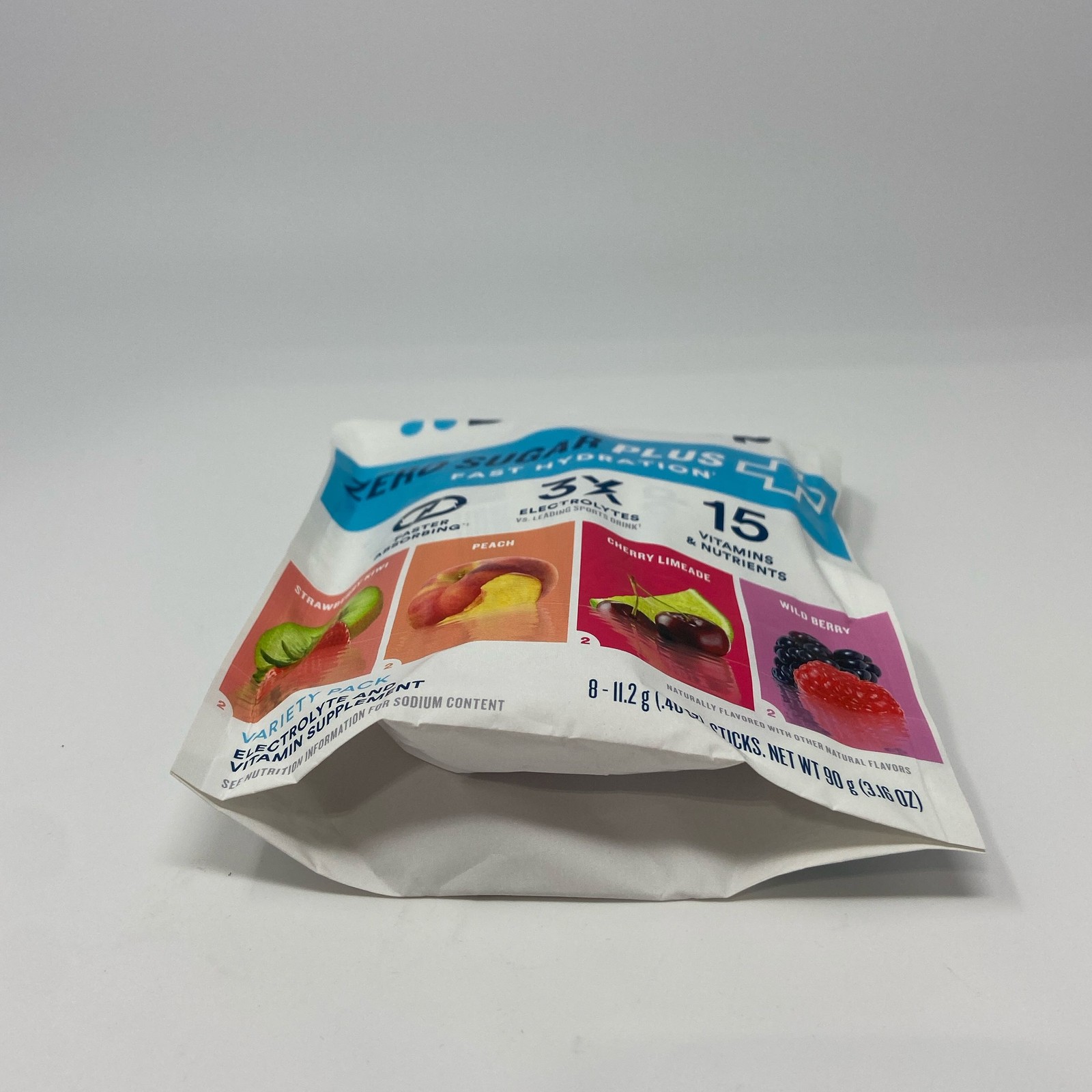 DripDrop Zero Sugar Plus 8ct Variety Hydration Pack 3.16 oz