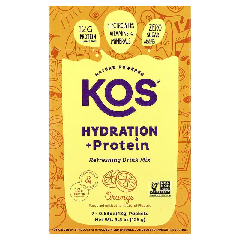 (Pack of 21) Hydration Protein Orange 0.63 Oz