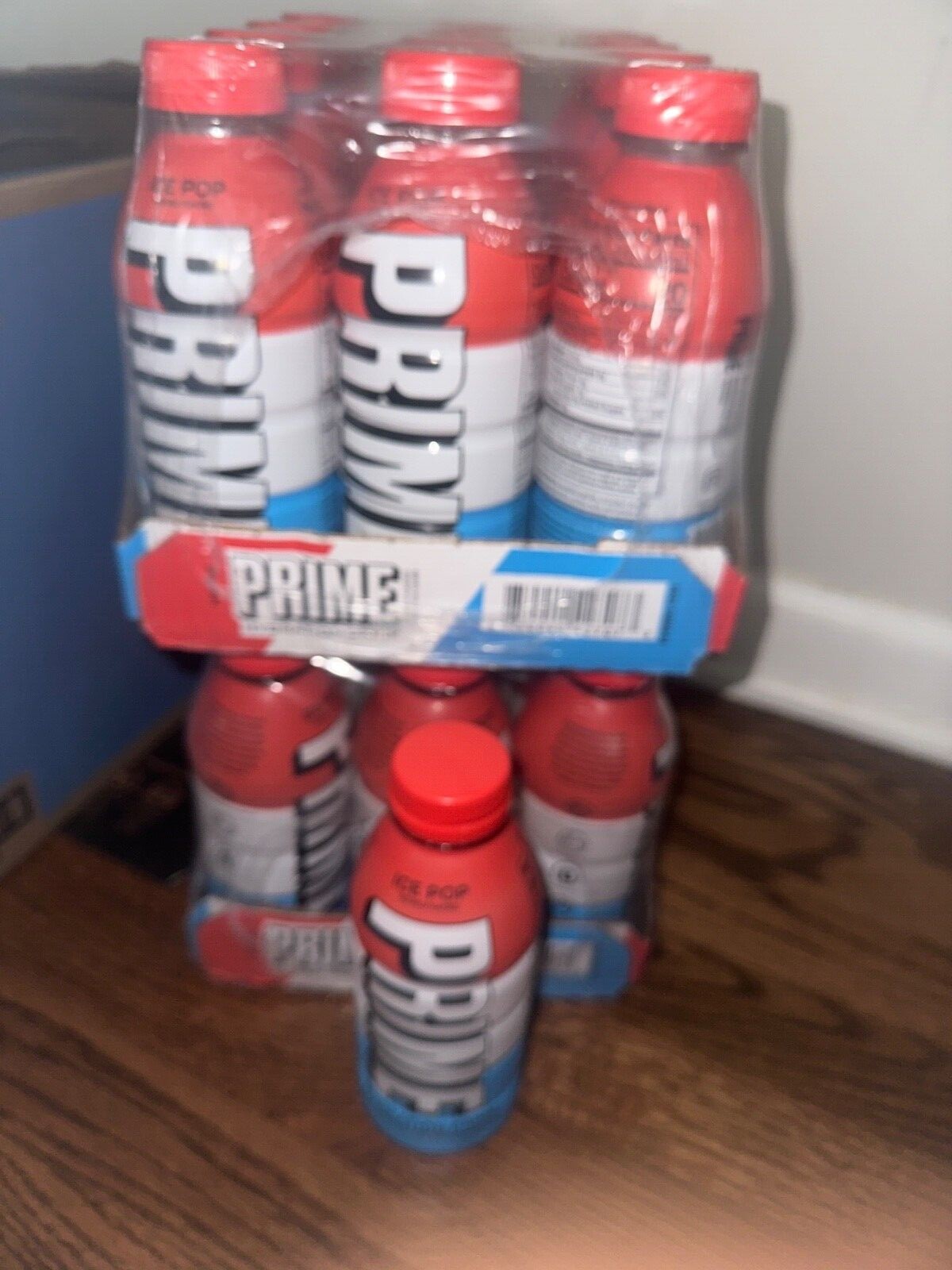 Prime Hydration Drink, 16 fl oz – Ice Pop (12 Pack) (Shipping ASAP)
