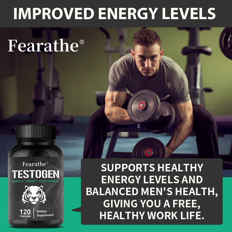 Natural Testosteron Booster Muscle, Energy & Performance Support Bodybuilding
