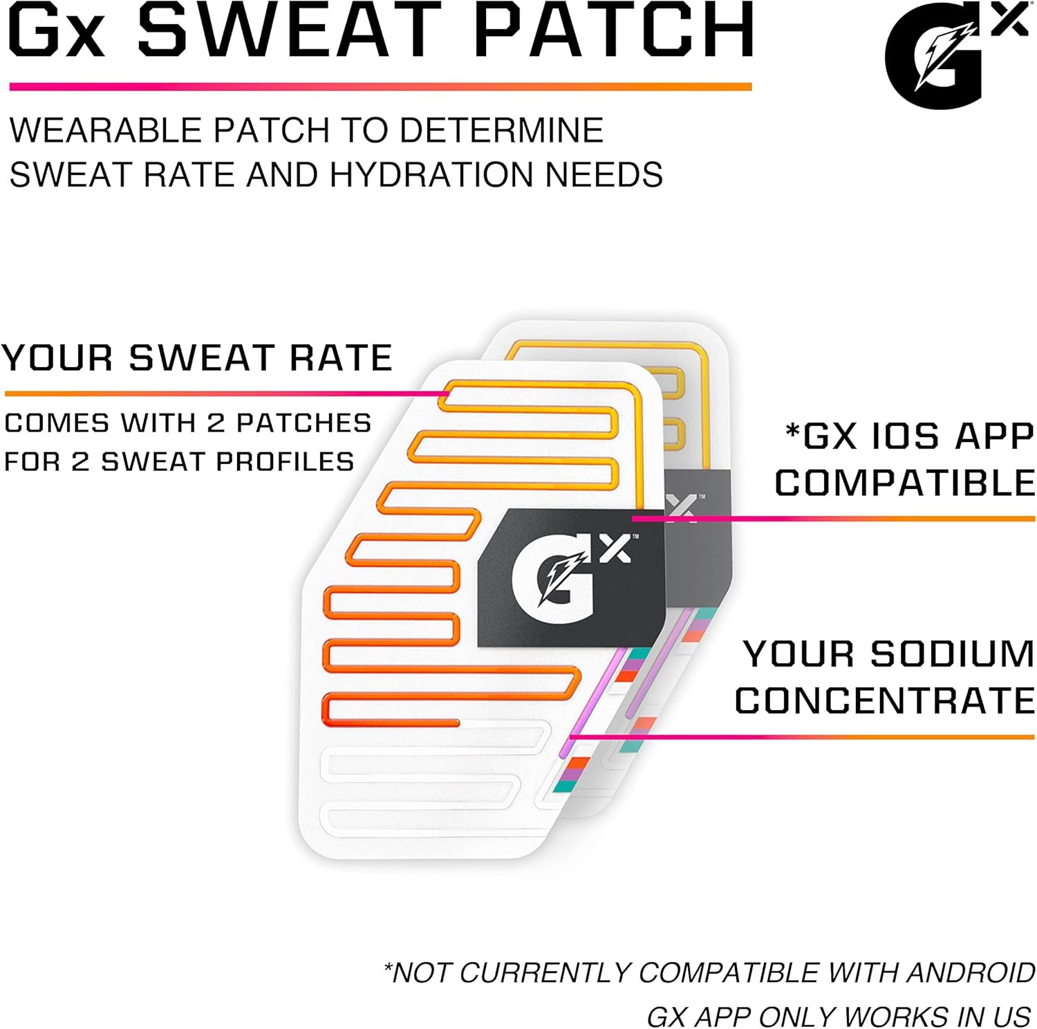 Gatorade, Gx Sweat Patch, Pack of 2