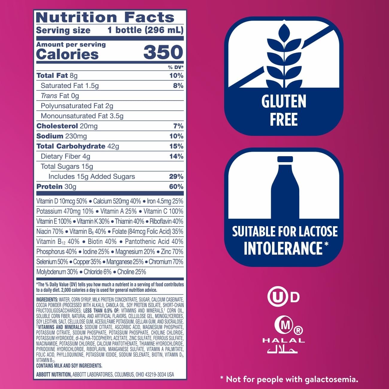 Ensure Complete Milk Chocolate Nutrition Shake Complete Balanced Meal