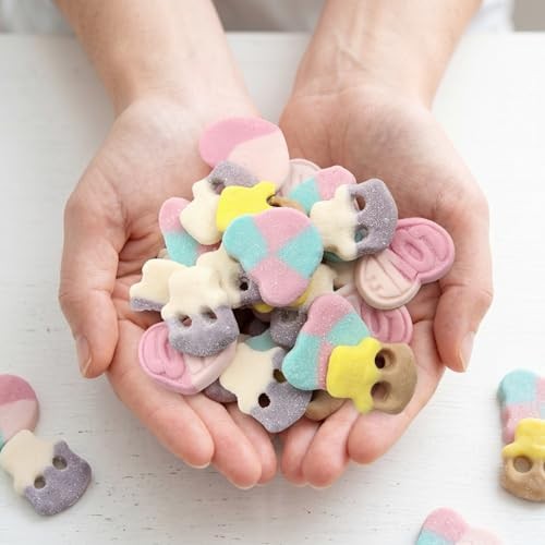 Sour Gummy Candy Mix – Geeoollah – Swedish Style Vegan Gelatin Free Skulls
