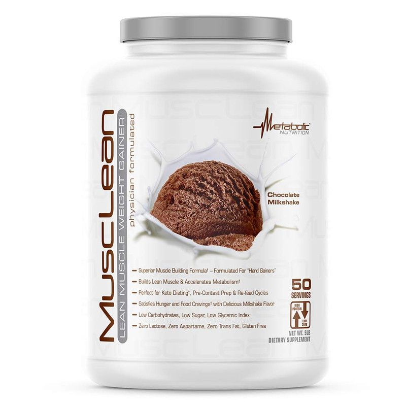 Metabolic Nutrition – Musclean – Milkshake Whey High Protein Meal Replacement