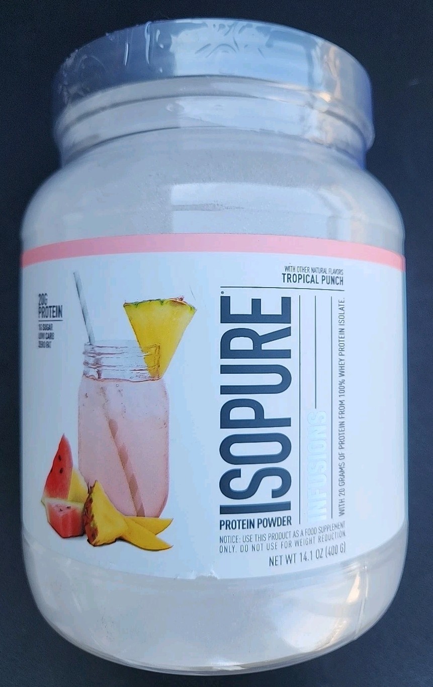 Infusions Protein Powder, Tropical Punch, 14.1 oz (400 g)