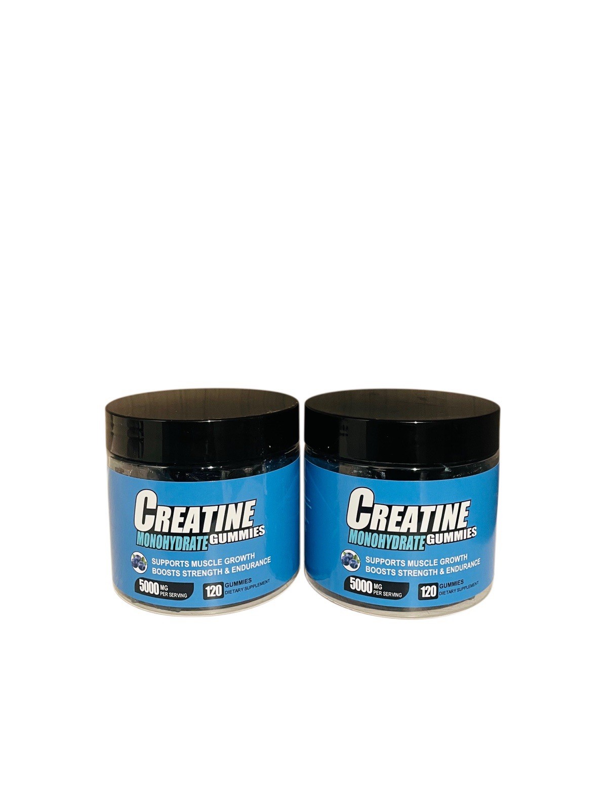 OEM Private Label Creatine Monohydrate Gummies 5000mg 120 Sugar Free Vegan