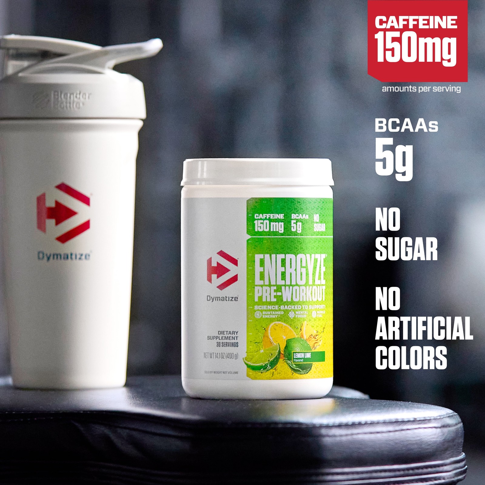 , Energyze Pre-Workout, Lemon Lime, 30 Servings