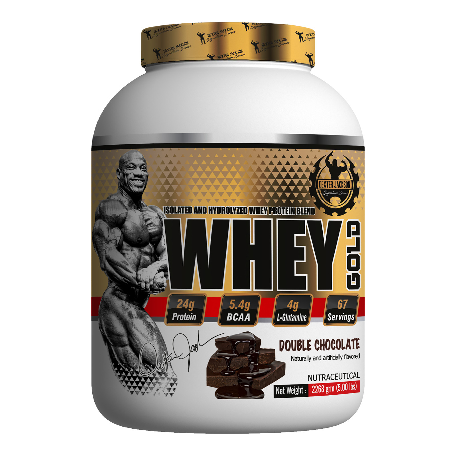Dexter Jackson Gold Series Whey Gold 67 Servings 5 lbs