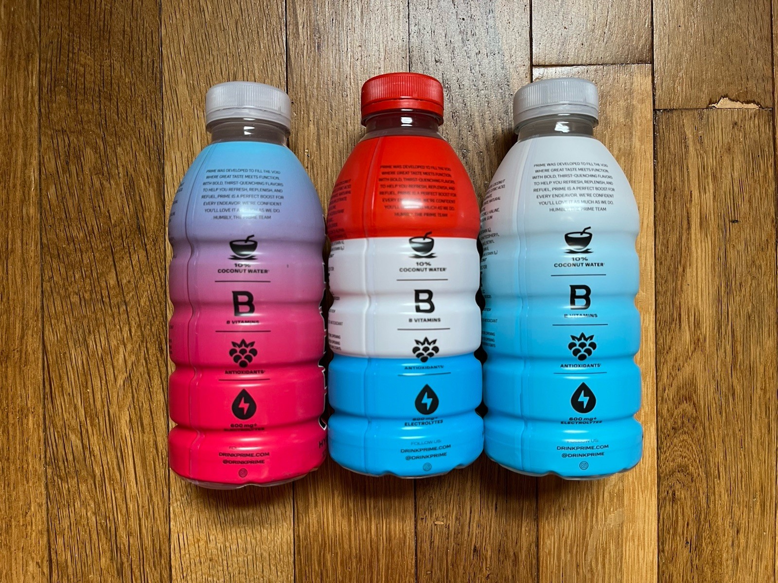 12oz PRIME Hydration Bundle | Cherry Freeze, Ice Pop, Berry Freeze