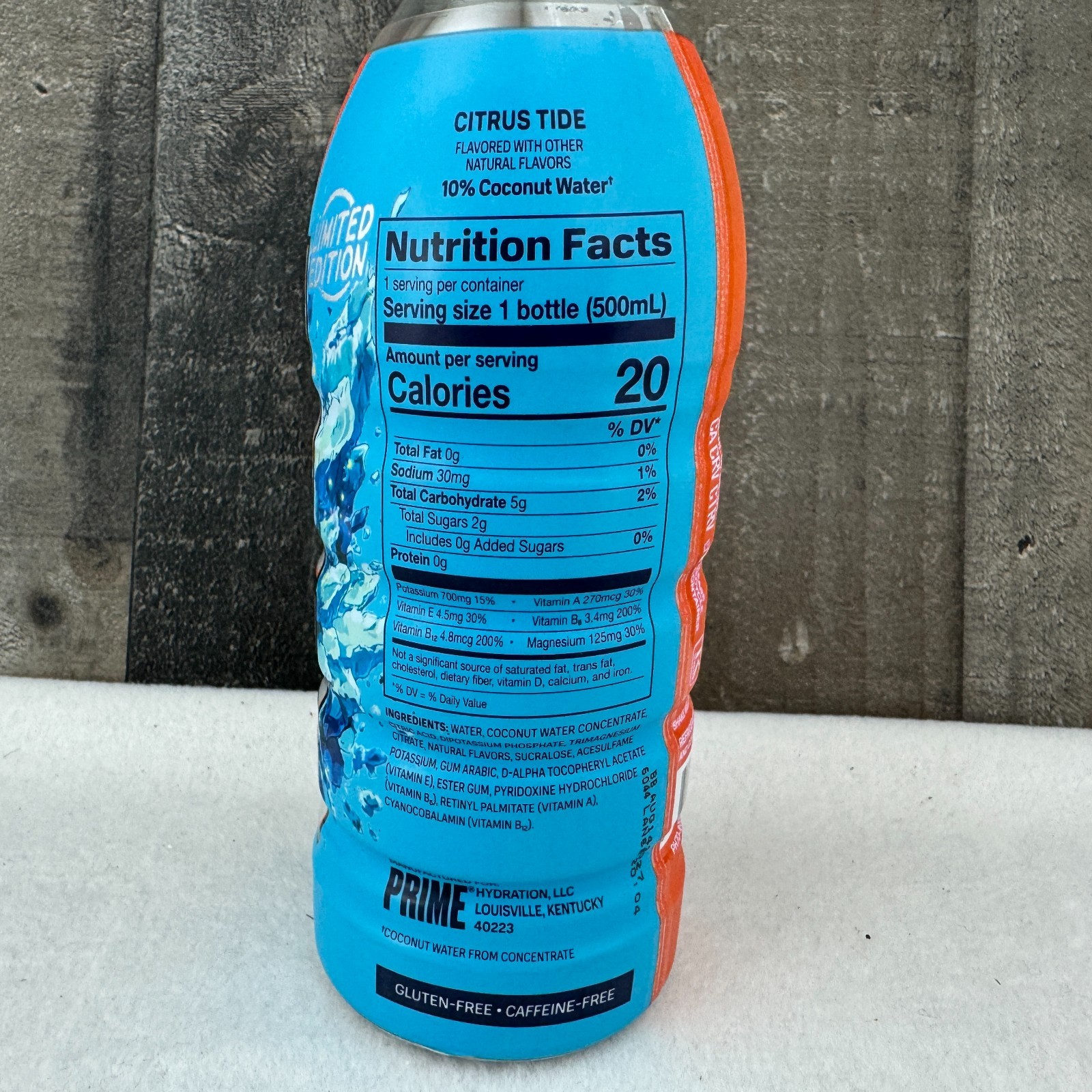 Prime Hydration Drink Frostbite Fusion Limited Edition Kyro Luken YouTube Anime