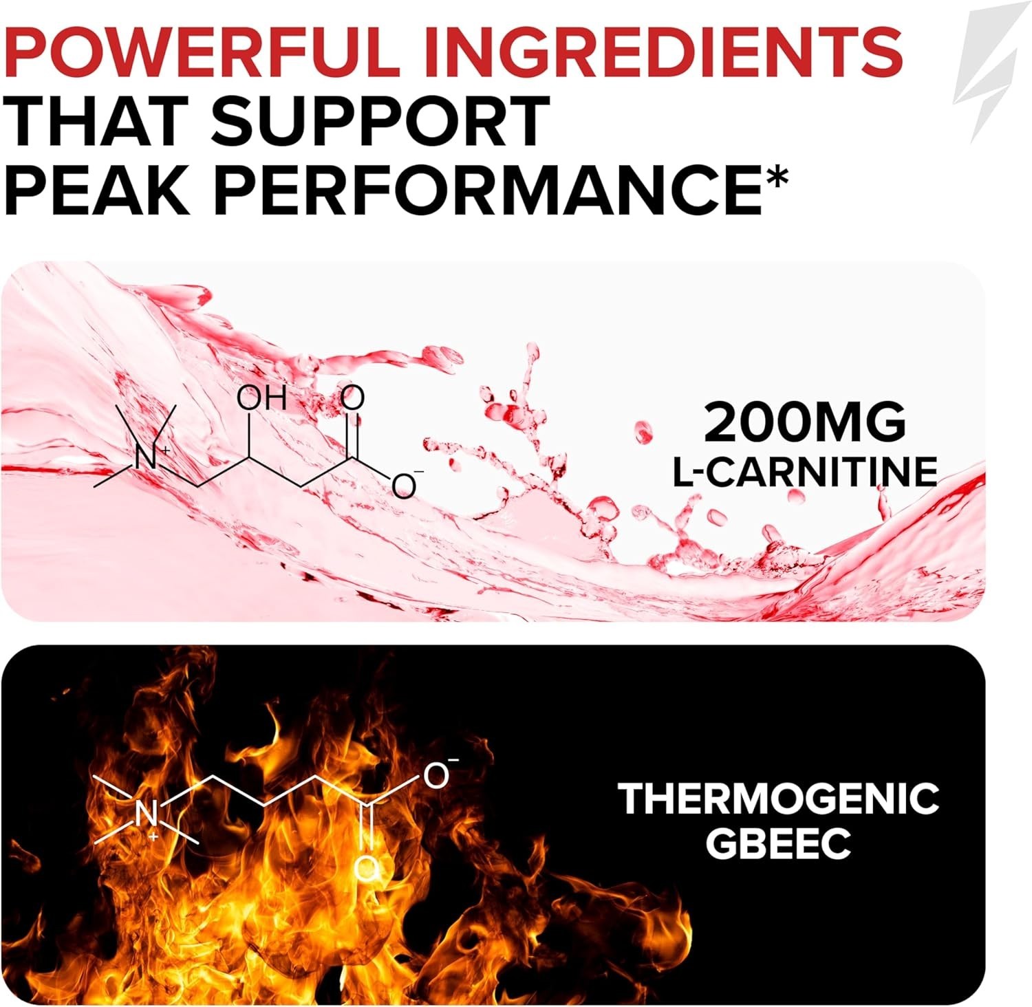 Caffeine-Free Advanced Energy Formula – Volcarn 2000 in Pink Starblast Flavor